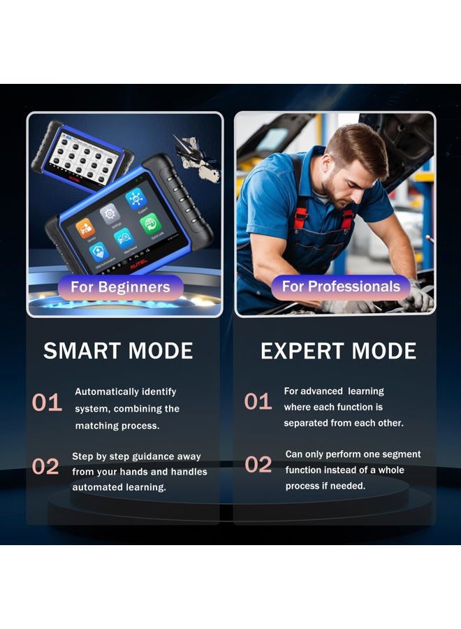 Autel IM508S Pro Scanner Up of IM508S IM508 Same as IM608 PRO 2/ IM608S II OE Level Diagnostic Scan Tool 5X Faster Android 11.0 View Freeze Frame and Live Data - Image 5
