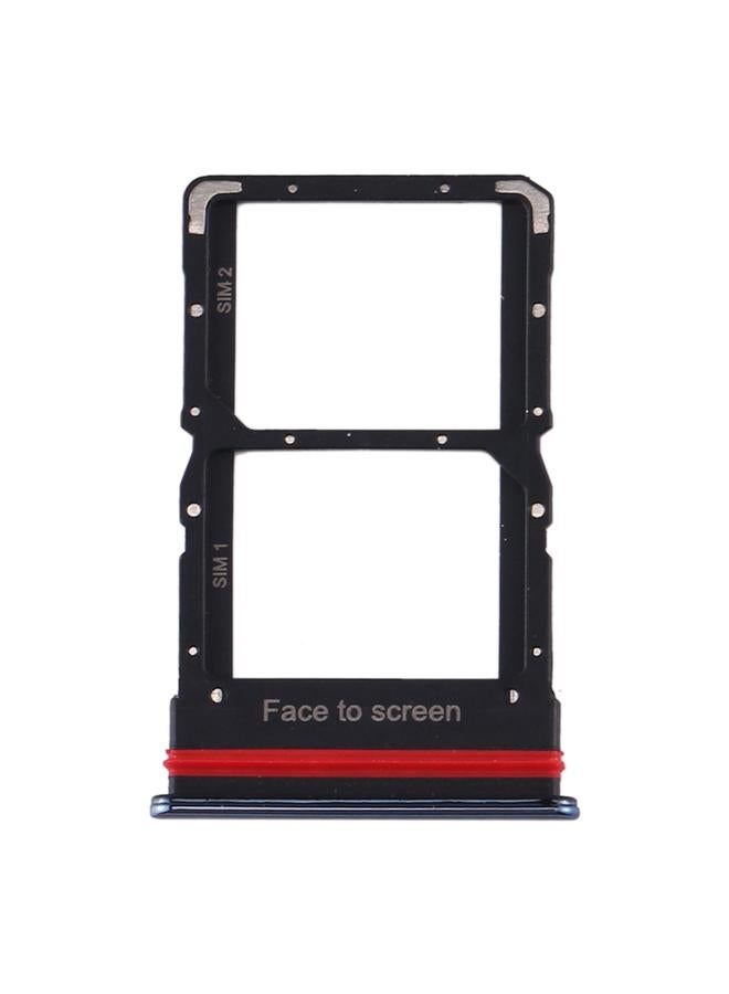 SIM Card Tray + SIM Card Tray for Xiaomi Mi 10 Lite 5G (Black) - Image 2