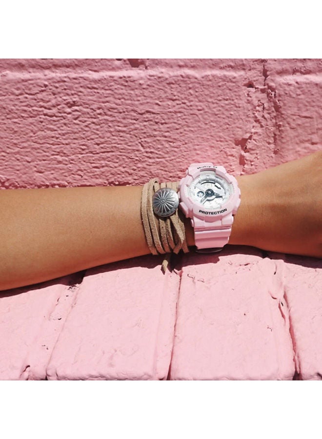 كاسيو ساعة يد من الراتينغ بعقارب ورقمي BA-110BE-4ADR - Image 2