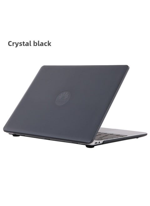 Suitable For Use With MateBook142024 D162024 Laptop Shell Transparent 2020 Ruilong Version Matte-Color:Crystal Black-Applicable Model:Huawei Matebook D14-2023/2024