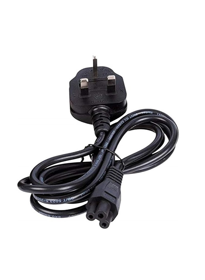 Terabyte كابل طاقة لابتوب قابس المملكة المتحدة إلى C5 3 دبابيس كابل طاقة لابتوب - Image 1