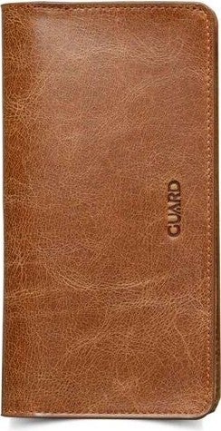 Guard Phone Entry Leather Men/Women Portfolio Wallet - Tiguan Taba  - Image 2
