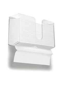 SMARTPOINTS Acrylic Wall Mounted Paper Hand Towel Dispenser Folded Hand Towel Dispenser for Folded Hand Towels Perfect for Kitchen Bathroom Restaurants  - Image 1