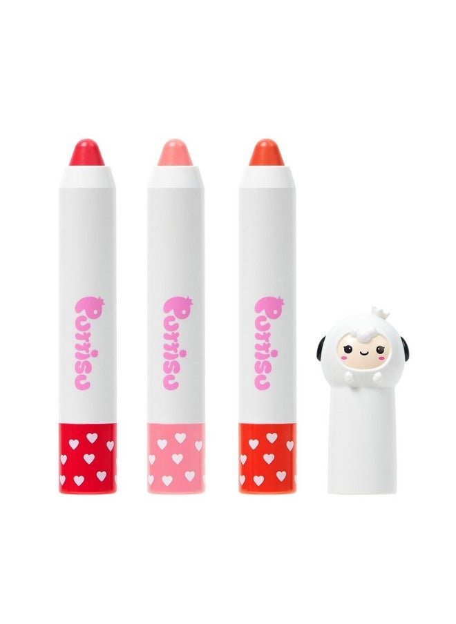 Puttisu Butter Lip Crayon # 09 Cherry Punch  - Image 2