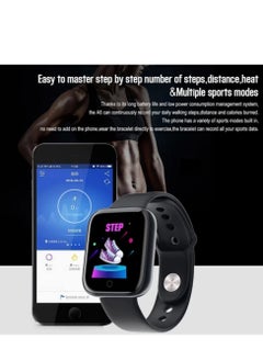 Excefore Smart Watch, Sport Waterproof Smartwatch, Fitness Tracker with Heart Rate Blood Pressure, Sleep Monitor, Sleep Monitor,Message Call Reminder Smart Watch, Compatible for iOS/Android  - Image 5