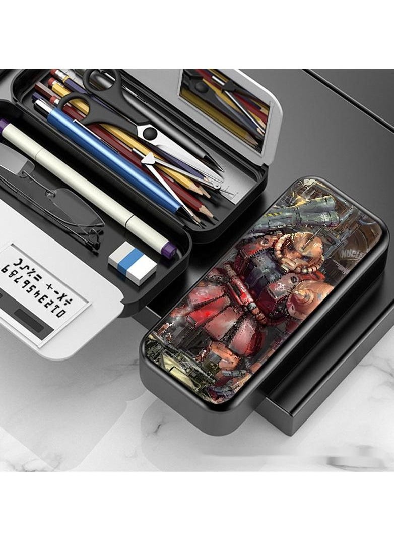 Generic - Anime Mobile Suit Gundam Multifunctional Pencil Case for Elementary and Middle School Students - Image 1