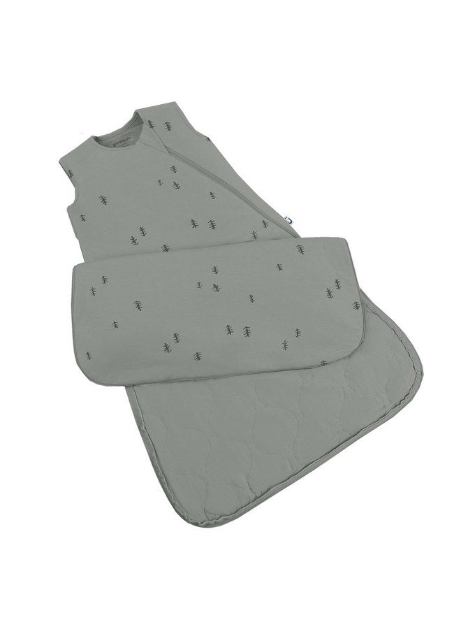 GUNAMUNA Unisex Baby Wearable Blanket, Sleep Sack Sleeping Bag for Infants Toddlers, Easy Changing Diaper Zipper, 1.0 TOG, Forest, 3-9 Months - Image 1