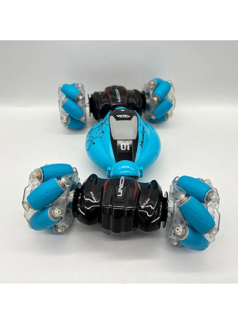 حديقة الألعاب سيارة RC المثيرة، سيارة تحكم عن بعد بتردد 2.4 جيجا هرتز 4WD مع مستشعر للإيماءات، دوران مزدوج الجوانب 360 درجة، مركبة للطرق الوعرة مع أضواء وموسيقى - هدية عيد ميلاد ممتعة للأولاد والبنات - Image 3