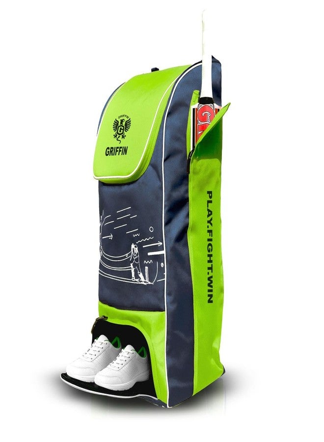 Griffin 2.O Kit Bag Cricket (Navy Lemon) - Image 1