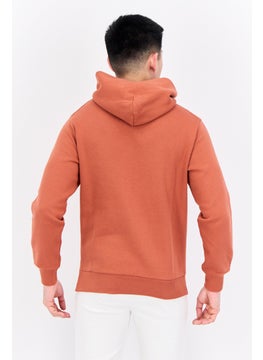 Champion Men Sportswear Fit Long Sleeves Outdoor Hoodies, Rust  - Image 3