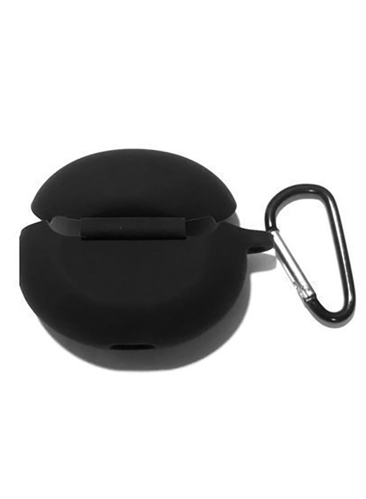 Silicone Protective Case For Huawei Freebuds 4i– Black - Image 2