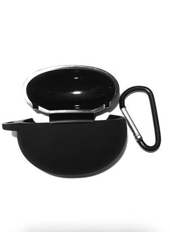 Silicone Protective Case For Huawei Freebuds 4i– Black - Image 3