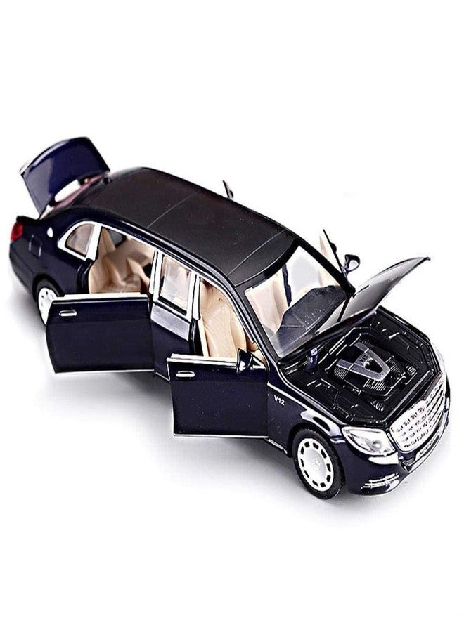 PapaBear Papa Bear 1:32 Scale Exclusive Maybach GLS S600 Made with Premium Alloy Metal Pullback Action Toy Die-cast Car with Realistic Sound, Openable Doors & Light Gifts for Kids【Colors as Per Stock】 - Image 1