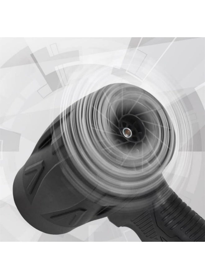 Meetion Turbo Jet Blower, Cordless Turbo Super Power Air Duster, Stepless Speed Regulation Jet Dry Blower Car Drying, Car Dryer Air Blower (Black) - Image 5