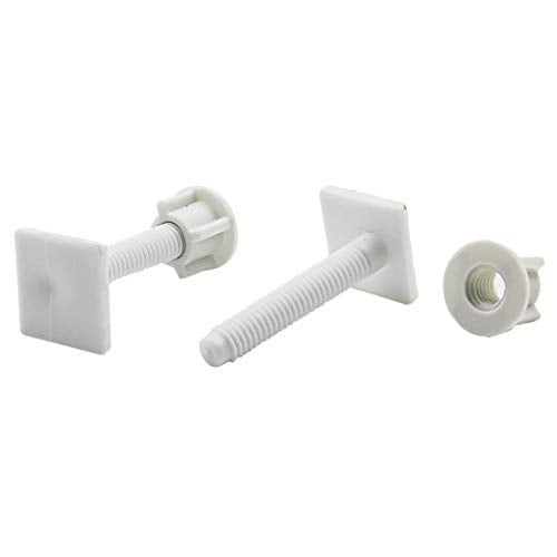 Treely 2Pcs Toilet Seat Hinge Bolts Screws for Top Mount Toilet Seat Hinges, Universal - Image 2