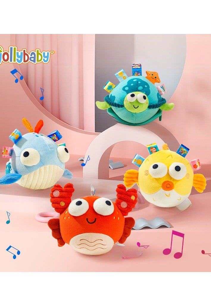 Jollybaby - Music Jump Ball - USB Charging Recording Singing Jump Ball - Electric Music Baby Early Education Toy - Image 1