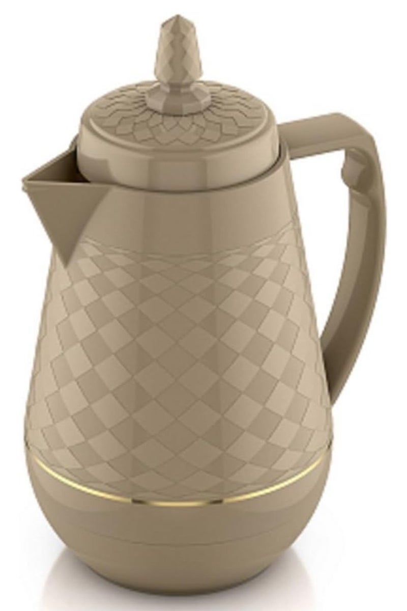 HomeMaster Home Master Thermos for Tea and Coffee , 1 Liter, HM-1072 , Multicolored 