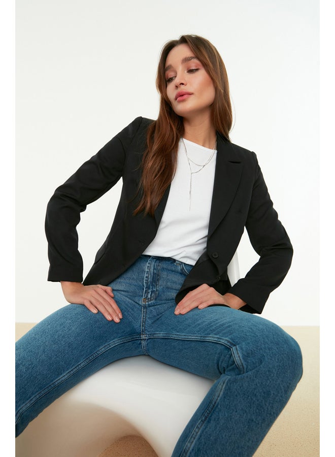 trendyol Woman Blazer Jacket Black - Image 2