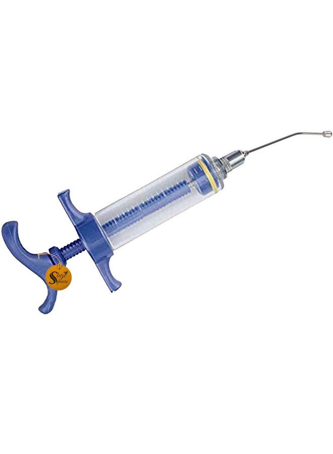 سايج سكوير محقنة تغذية يدوية قابلة للتعديل مع مجموعة كاملة للطيور والجراء والقطط والكلاب والقطط والهامستر (30 مل) (مجموعة) - Image 2