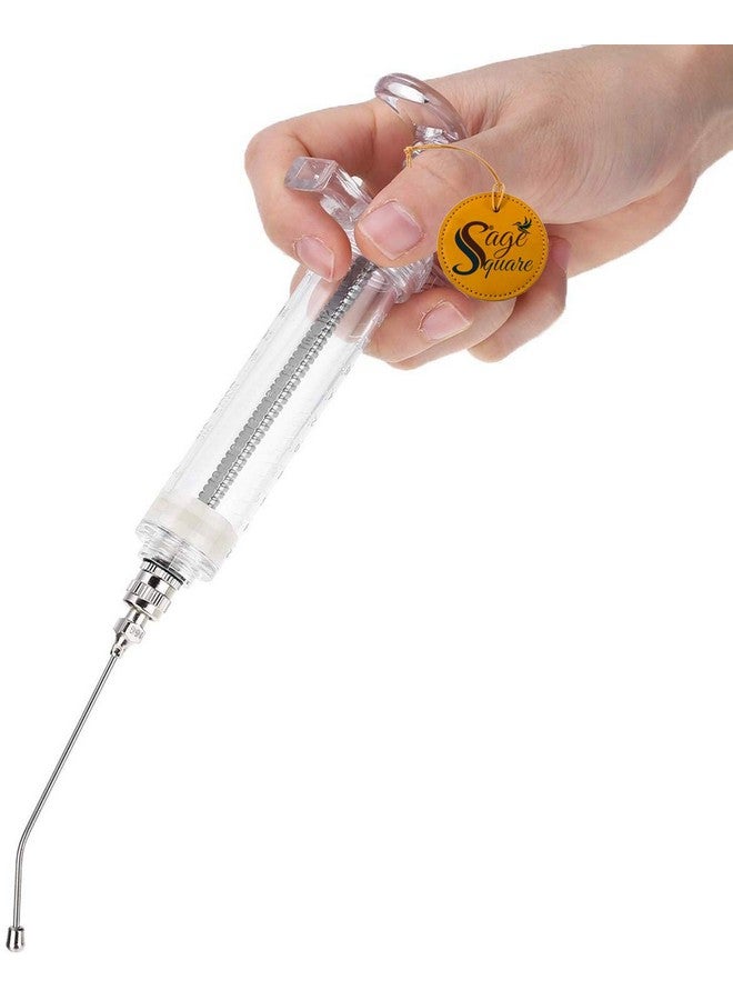 سايج سكوير محقنة تغذية يدوية قابلة للتعديل مع مجموعة كاملة للطيور والجراء والقطط والكلاب والقطط والهامستر (30 مل) (مجموعة) - Image 4