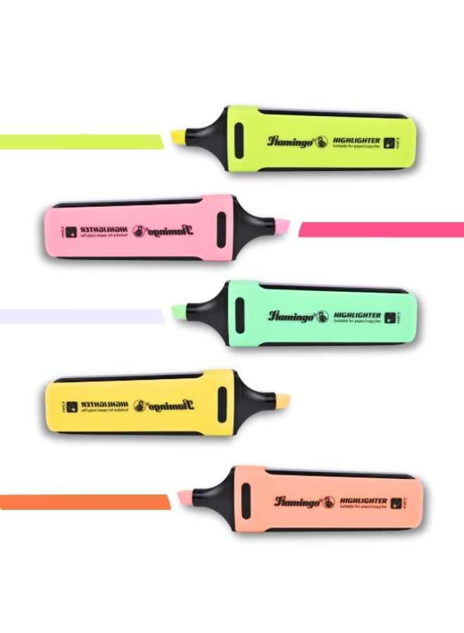 Flamingo Highlighters - 30 Assorted Colors - Quick-Drying & Non-Toxic - Image 5
