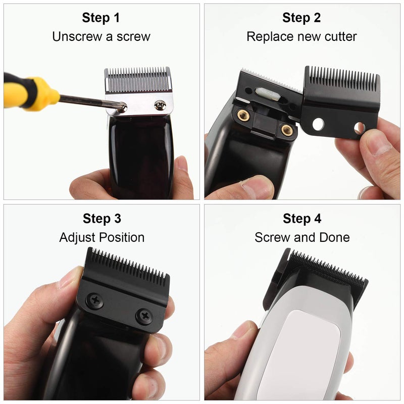 2pcs Hair Clipper Cutter Head Replacement for WAHL Electric Hair Trimmer Shaver Trimmers Clipper Accessories - Image 3
