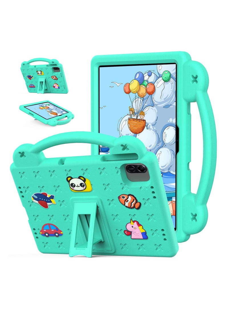 عام حافظة أطفال لوحي Honor X8A/X9 11 إنش (2024) - غلاف إيفا متين مضاد للصدمات مع حامل مدمج