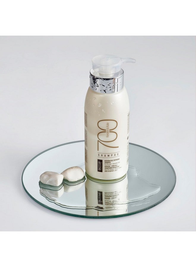 Biotop Professional 700 Keratin + Kale Shampoo 250Ml| Calming Chamomile|Paraben, SLS & Sulfate free|For Damaged, Coarse or Chemically Treated Hair - Image 3