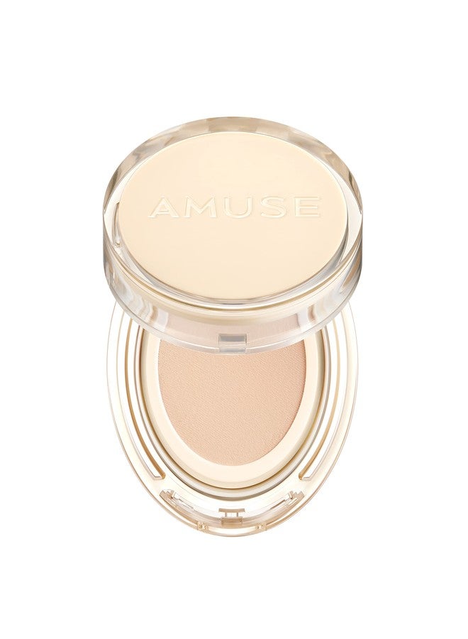 AMUSE SEOUL Dew Jelly Vegan Cushion Foundation 01 SOONSOO | dewy, glow, long-lasting, double coverage, clean beauty, lightweight, natural look, foundation for sensitive skin, hydrating cushion - Image 1