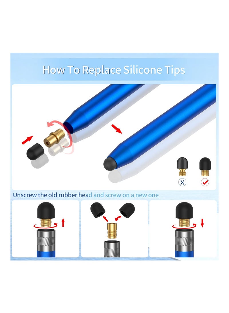 Excefore - Stylus Pens for Touch Screens, 5 Pcs Sensitivity & Precision Stylus, Capacitive Stylus Pen for iPad/iPhone/Samsung/Tablets All Universal Touch Screen Devices - Image 1