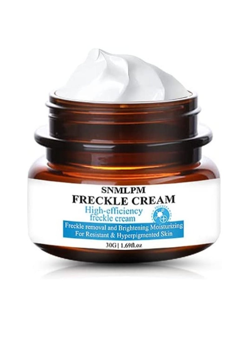 SNMLPM - High Efficiency Freckle Cream Freckle Remover Brightening Deep Moisturizing Dark Spot Corrector Melasma Cream For Men & Women 30g - Image 1
