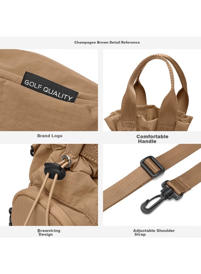 Golf Men's Lightweight Single Shoulder Crossbody Bag Uni Phone Bag Portable Water Bottle Holder Casual Cycling Sports Small Shoulder Bag - Image 2