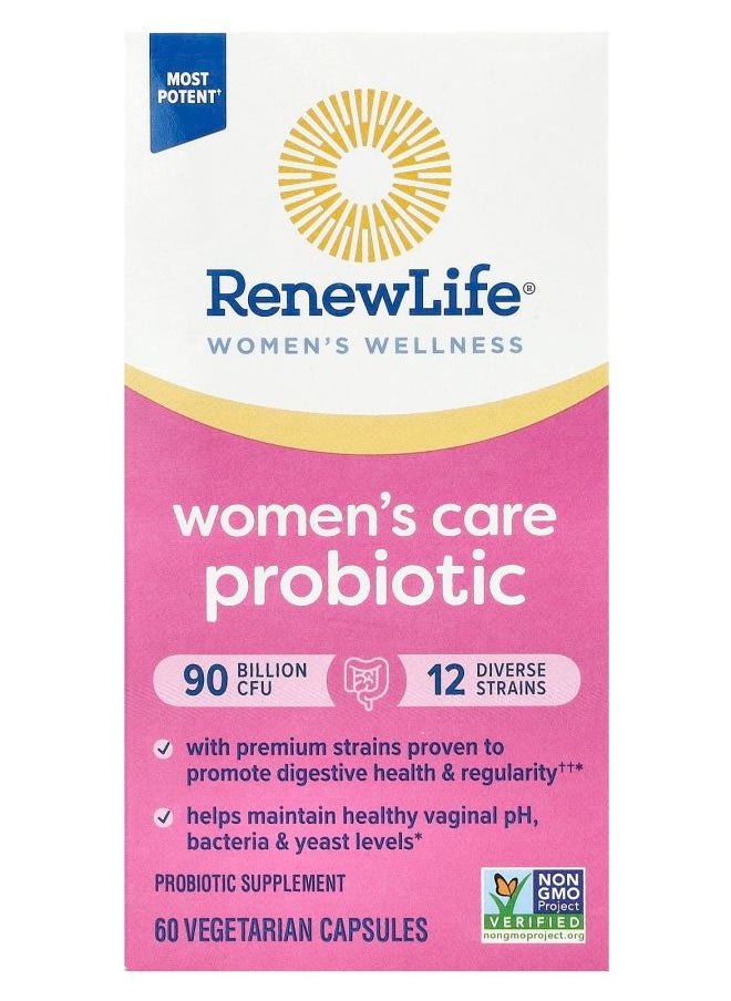 Women's Wellness Women's Care Probiotic 90 Billion CFU 60 Vegetarian Capsules - pzsku/Z0D2AB3223B0E52A15755Z/45/_/1730767370/a4c0b67e-9f19-4638-96a2-4ad8c324b02f