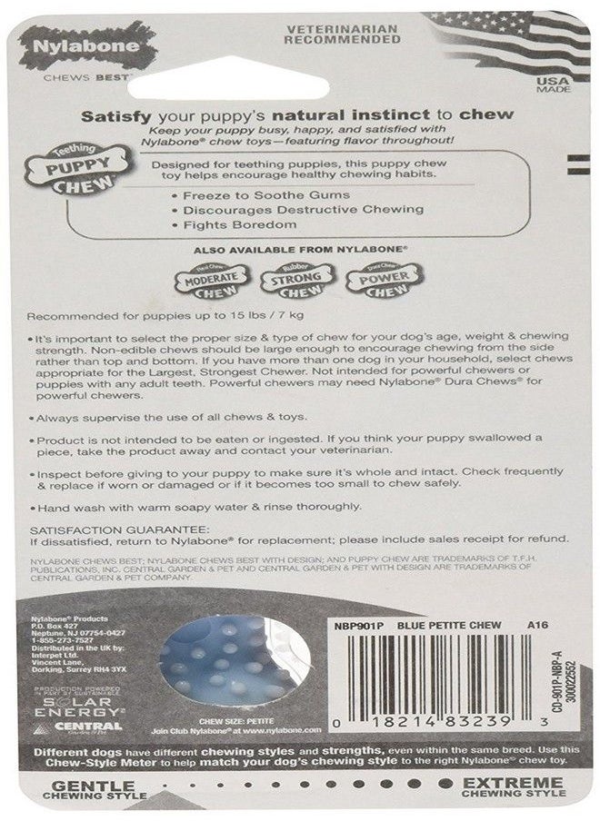 Nylabone Nylabone 3 Pack Of Puppy Chew Chicken Flavored Teething Bones  - Image 3
