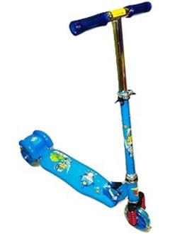 Generic Scotter with 3 flashing wheal design for kids _ blue 