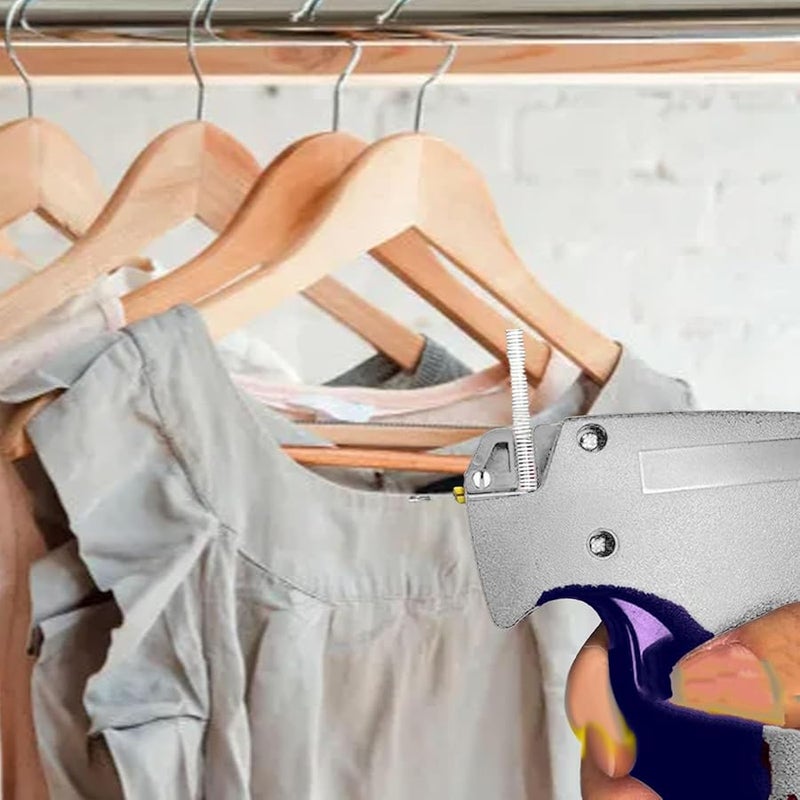 ماكينة خياطة محمولة بندقية هيمينج لإصلاح الملابس السريع أداة غرزة بيضاء - Image 5