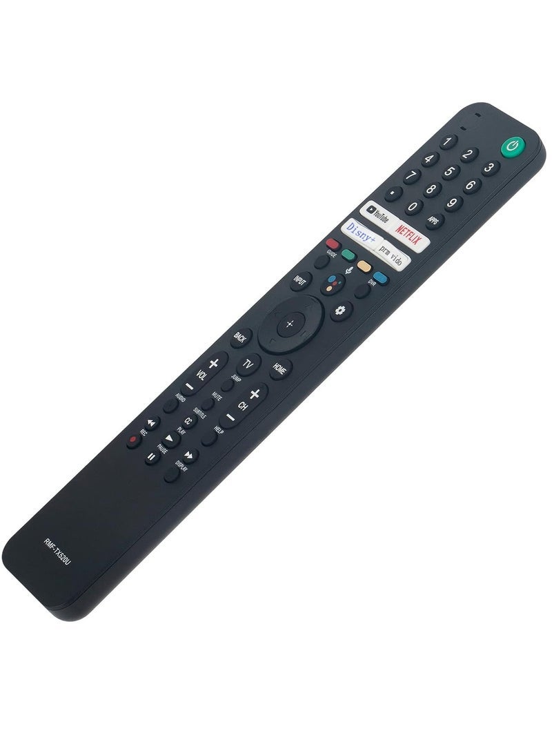 PopZa Replace RMF-TX520U MG3-TX520U Voice Remote Control fit for Sony TV KD75X80J KD65X80J KD55X80J KD50X80J KD43X80J KD85X85J KD75X85J KD65X85J XR65X90J XR55X90J XR50X90J KD55X85J KD50X85J with battery - Image 4