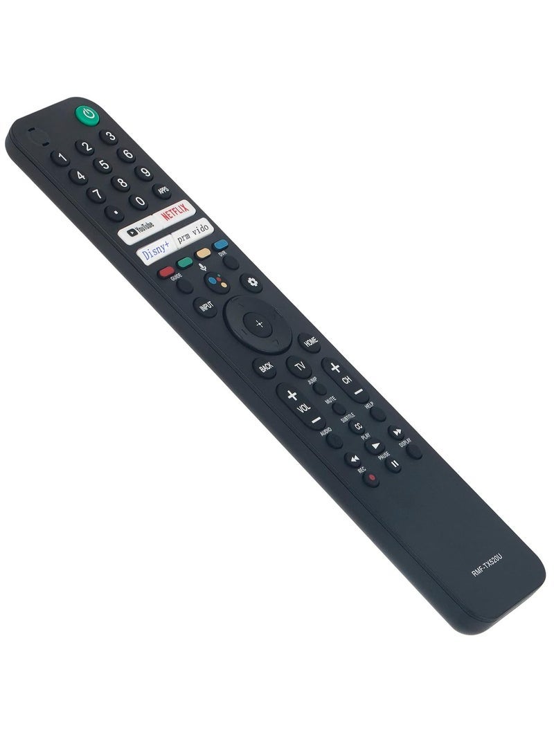 PopZa Replace RMF-TX520U MG3-TX520U Voice Remote Control fit for Sony TV KD75X80J KD65X80J KD55X80J KD50X80J KD43X80J KD85X85J KD75X85J KD65X85J XR65X90J XR55X90J XR50X90J KD55X85J KD50X85J with battery - Image 3