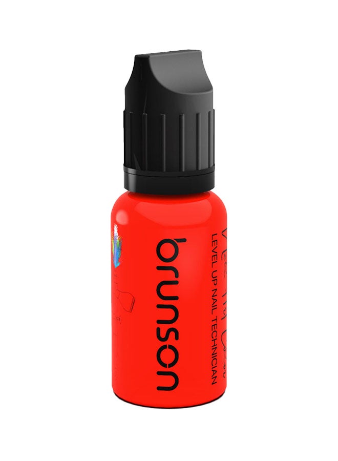 brunson Nail Art Inks Airbrush Paint Acrylic Paint Nail Polish Pigments For Model Hobby Craft Leather & Shoe Painting Nail Stencils Painting 15Ml Bottle Nail Tools Pure Red