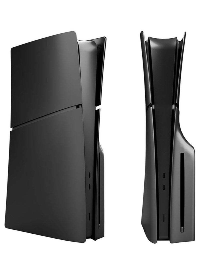 Sony Corporation - PS5 Slim Digital Edition Console Plates Case for PS5 Slim Optical Drive Replacement, Hard Anti-Drop Panel Shell Accessories (Black) - Image 1