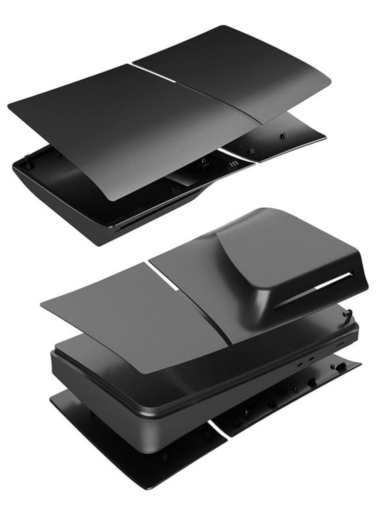 Sony Corporation - PS5 Slim Digital Edition Console Plates Case for PS5 Slim Optical Drive Replacement, Hard Anti-Drop Panel Shell Accessories (Black) - Image 1