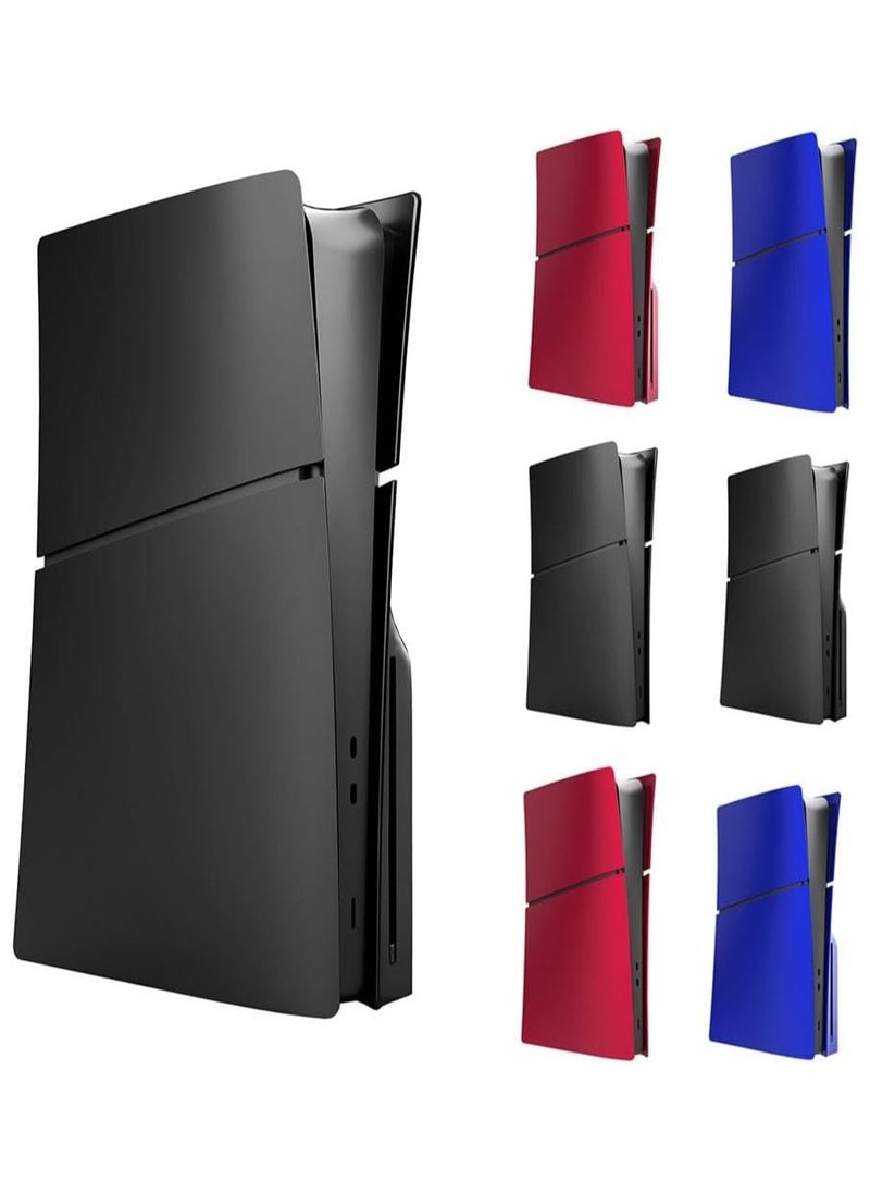 Sony Corporation - PS5 Slim Digital Edition Console Plates Case for PS5 Slim Optical Drive Replacement, Hard Anti-Drop Panel Shell Accessories (Black) - Image 1