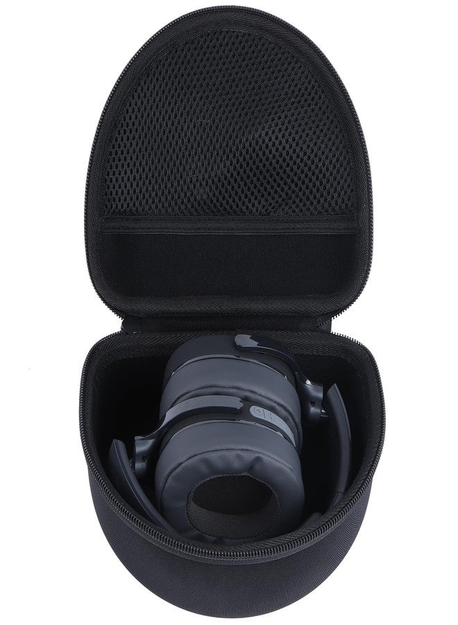 RIYADAone Hard Case Compatible with Skullcandy Crusher ANC 2 / Hesh Evo/Crusher Evo/Hesh ANC/Riff 2 / Riff Headphones (Black) - Image 1