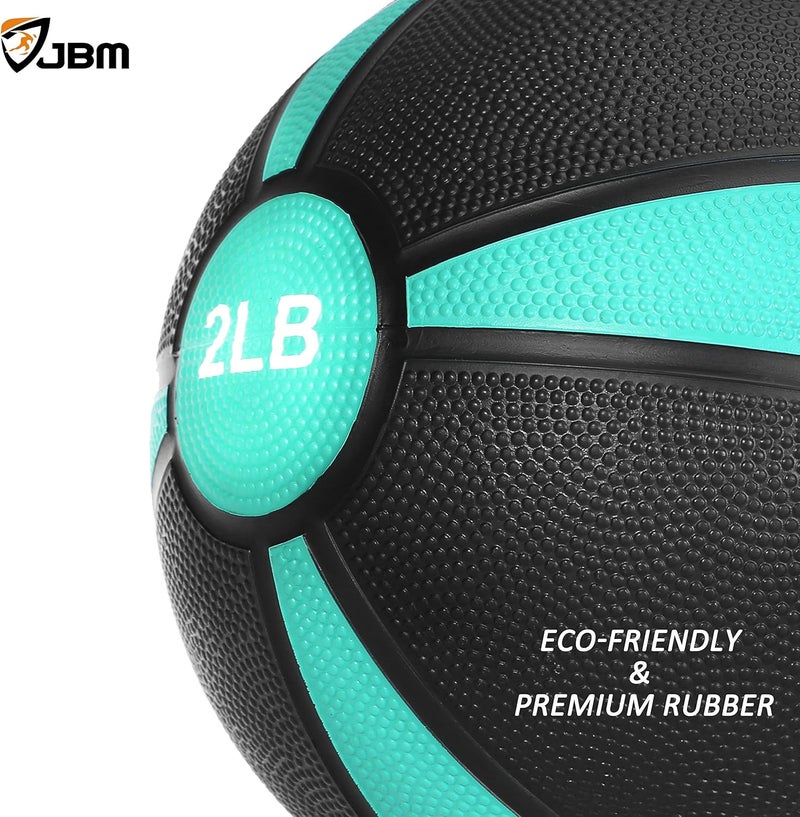 JBM Medicine Ball for Workouts Exercise Strength Training - Image 2