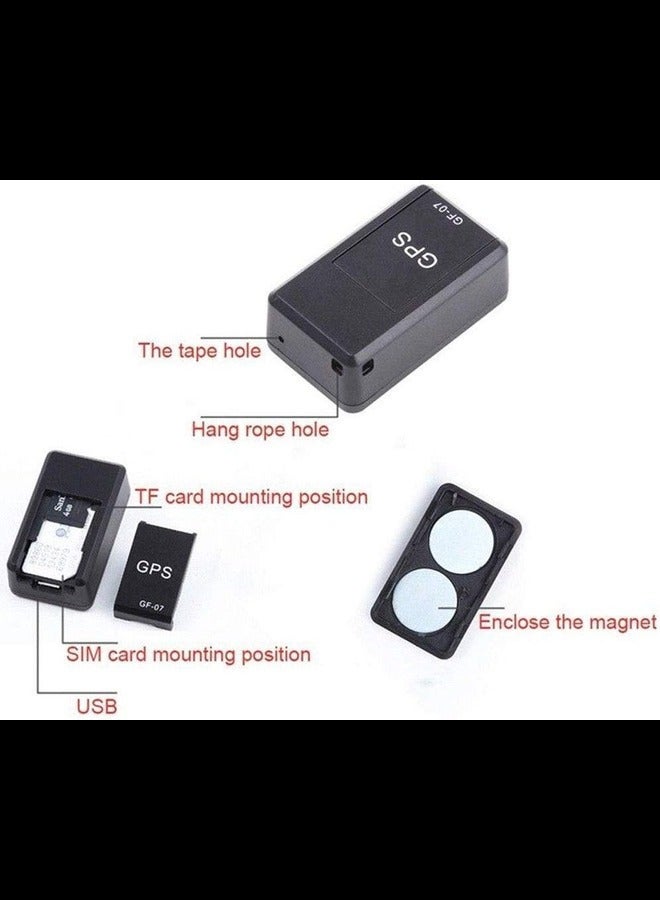 Mini Tracker, Portable Magnetic GPS Locator Realtime Tracker Device Voice Recorder for Tracking Cars, family or Valuables  - Image 2