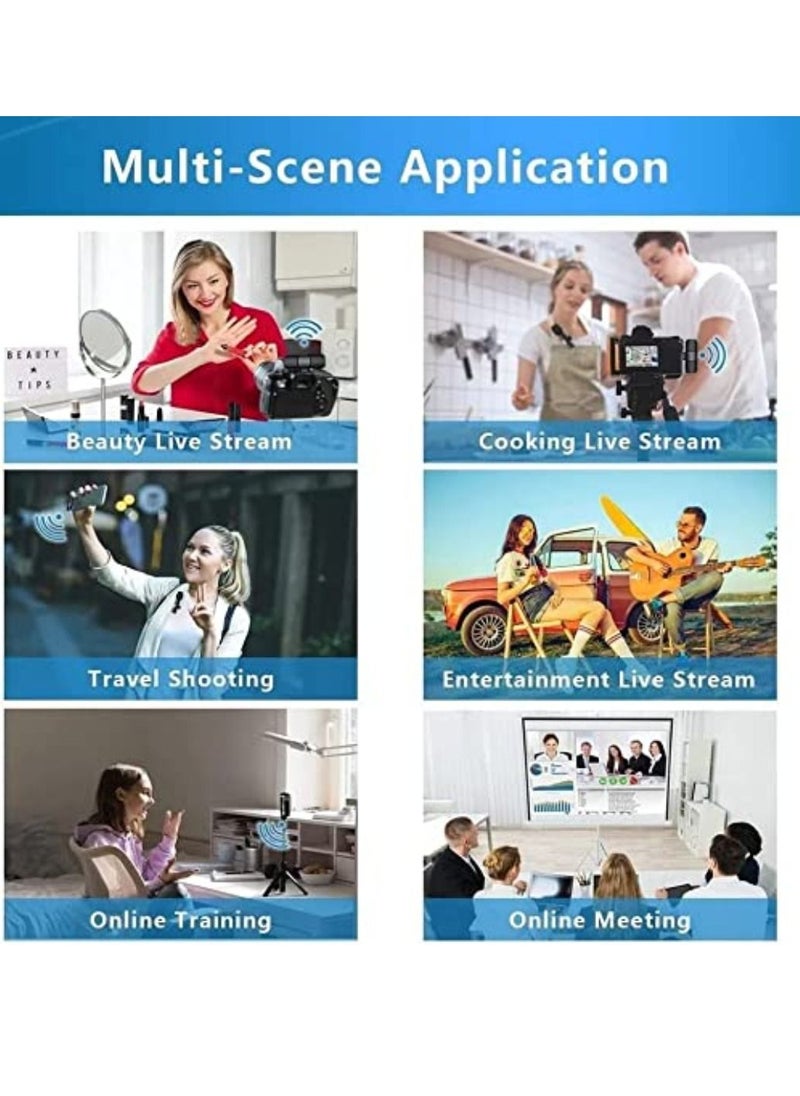 Yuwell - K9 Wireless Lavalier Microphone For Type-C Phone Plug-Play Wireless Mic For USB-C Android Phone Video Recording, Interview, Vlog, Auto Sync And Noise Reduction - Image 1