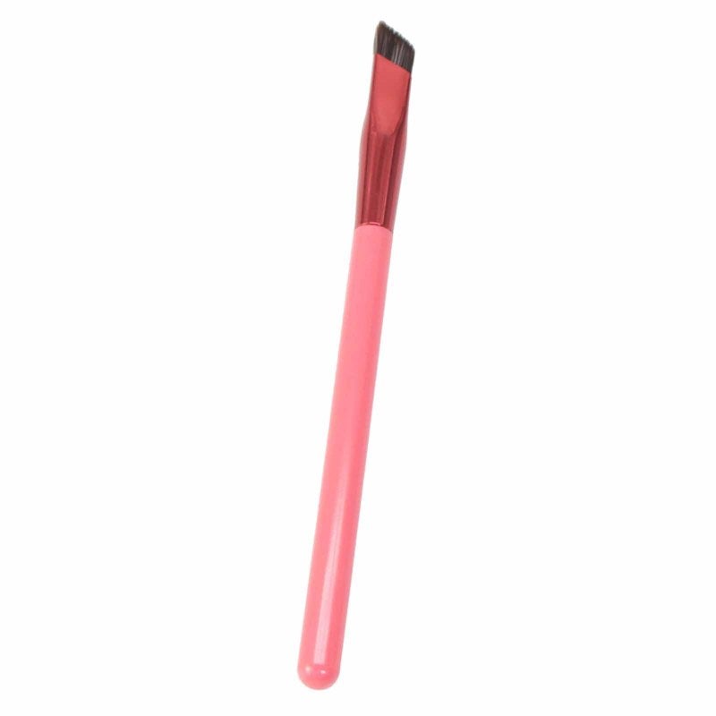 Angled Eyebrow Brush: Soft Artificial Fiber Bristles, Precise Angled Design - Versatile Multifunctional Tool, Portable Makeup Brush for Travel & Home Makeup Enthusiasts - Image 3