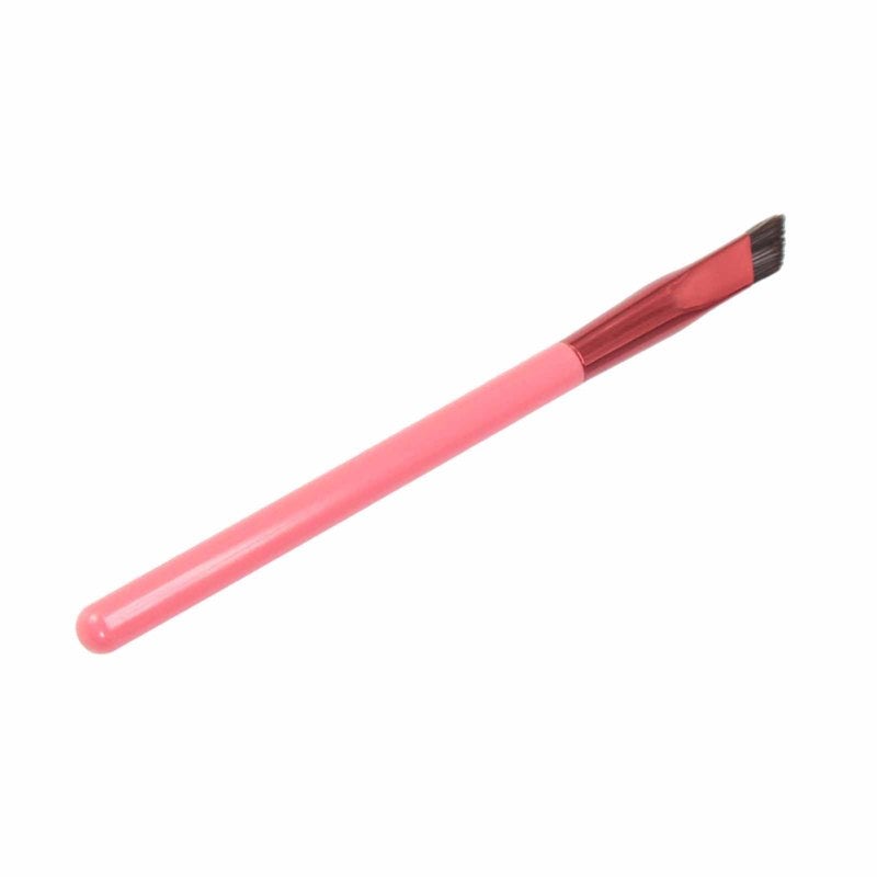 Angled Eyebrow Brush: Soft Artificial Fiber Bristles, Precise Angled Design - Versatile Multifunctional Tool, Portable Makeup Brush for Travel & Home Makeup Enthusiasts - Image 2