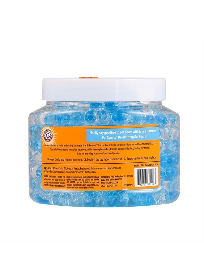 Arm & Hammer جل كريات إزالة الروائح للحيوانات الأليفة برائحة النسيم العليل | 12 أونصة جل كريات محايدة للروائح مع بيكربونات الصوديوم | كريات معطرة لإزالة روائح الحيوانات الأليفة (FF12689) - Image 5