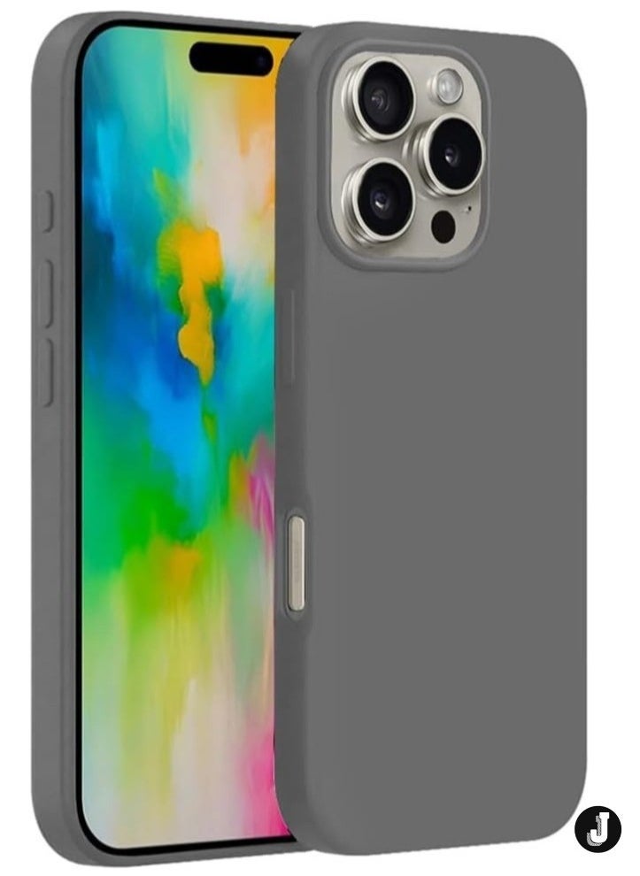JAJEEK "NEW Liquid Silicone Case for iPhone 16 Pro – Ultra Slim, Soft Anti-Scratch Lining & Drop Protection" - Image 1